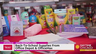 BackToSchool Supplies From Office Depot amp OfficeMax [upl. by Buffum]