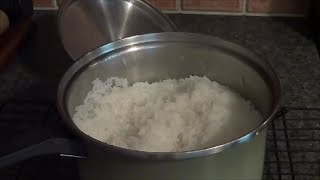 How to Make Perfect Jasmine Rice  Salt and Oil Free [upl. by Atinaujnas]