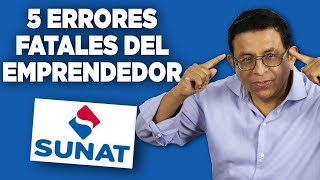 Los 5 ERRORES FATALES que debes Evitar como EMPRENDEDOR [upl. by Leamaj]