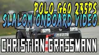 Christian Graßmann  Polo G60 235PS  Slalomrennen  THEIBACHPERFORMANCE [upl. by Ditter703]