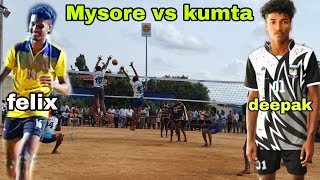 40000 cash turnament Mysore sports club vs kumta spikers [upl. by Alet]