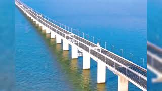 Hong KongZhuhaiMacau Bridge A RecordBreaking Engineering Marve  China [upl. by Leiand]