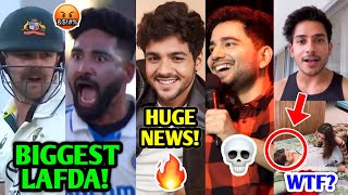 BIGGEST LAFDA with the BIGGEST PLOT TWIST 🤬💀 Indias got Latent Purav Jha Siraj Vs Head BGT [upl. by Luckin]