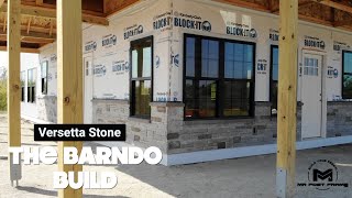 The Barndo Build  Day 33  34 Versetta Stone  Ep 20 [upl. by Ahseyi]