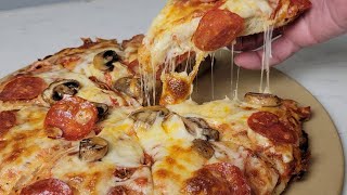 Easy Pizza Recipe  No Knead Pizza [upl. by Adlev308]