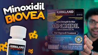 Biovea Brasil é Confiável Comprei Minoxidil Kirkland Cupom de desconto [upl. by Arezzini]