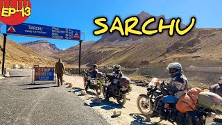 PANG TO SARCHU The Most DIFFICULT Road Of Leh Manali Highway  Lato To Manali Ep13 part 2 [upl. by Neetsyrk]