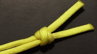 How To Tie A 2 Strand Matthew Walker Knot With Paracord [upl. by Calisa]