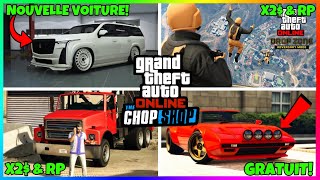 PROMO ET BONUS GTA ONLINE DE LA SEMAINE DU 111  NOUVELLE VOITURE DE DONALD TRUMP SUR GTA 5 ONLINE [upl. by Milissent194]