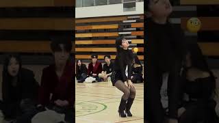 ABCAM Hyunmin reaction during Hyerim Solo Choreograph artbeat hyerim hyunmin [upl. by Ecyt]