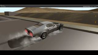 DRIV3R  Unity3D  Mustang  separation of some bodywork panels [upl. by Marchal]