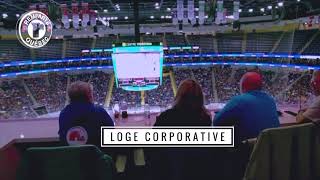 Lexpérience Centre Vidéotron  LOGE CORPORATIVE [upl. by Siuol843]