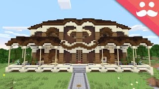 Transforming GRIANS MINECRAFT MANSION With Redstone [upl. by Annoyk]