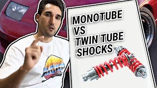 Twin Tube VS Monotube Coilover Shocks Whats The Difference [upl. by Bonaparte]