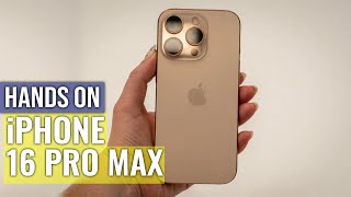 iPhone 16 Pro Max Handson Level up [upl. by Ashly]