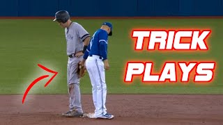 Greatest Trick Plays in Baseball History [upl. by Kcirdek]