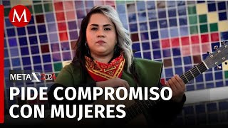 quotCompañera presidentaquot la canción de Vivir Quintana que pide un compromiso real hacia las mujeres [upl. by Aihsenak]