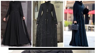 New beautiful black abaya designs 2023Latest abaya designs [upl. by Francesco]