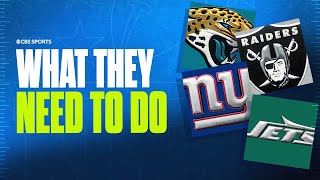 What these teams NEED to do in the 2025 NFL Draft  Jags Giants and MORE [upl. by Welbie469]