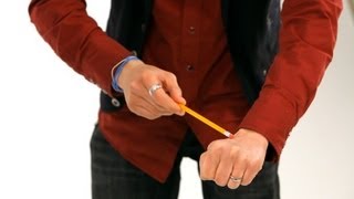 How to Do Pencil amp Bill Vanish Trick  Magic Tricks [upl. by Eanel]