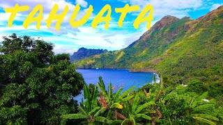 Tahuata the Marquesas Islands French Polynesia with ArAnui 5 Container Cruise Ship 🛳 by GuideAngelo [upl. by Mcdougall]