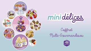 TUTO Crée plus de 50 réalisations MiniDélices avec le coffret MultiGourmandises 🍫🧁🍩 [upl. by Bryna]