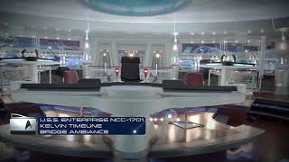 Star Trek USS Enterprise NCC 1701 Kelvin Timeline  Bridge Ambiance [upl. by Maher]