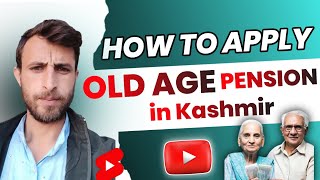 How to apply old age pension in kashmir  Rs 1000 per month  Full process  onine 2022 [upl. by Lippold]