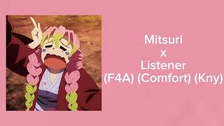 Mitsuri x Listener F4A Comfort Asmr [upl. by Llertnom]