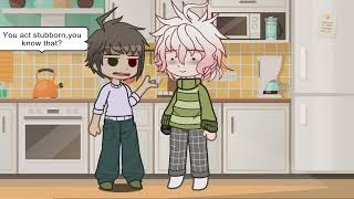 After a party  Hanahaki Disease AU KomahinaDanganronpa 2 Gacha [upl. by Otilesoj242]