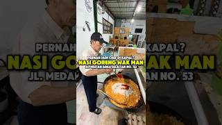 Nasi Goreng Viral Wak Man Medan kulinermedan streetfood kulinerviral medan kuliner food [upl. by Alegna702]