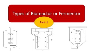 Types of Bioreactor or Fermentor 1  hindi  MicrobTalk  Stirred Tank  Air lift  Bubble Column [upl. by Adnohs]