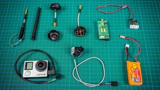 FPV für Einsteiger  02 Komponenten Modell  Sender Antenne Kamera amp Co [upl. by Goldenberg]