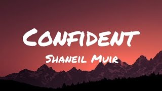 Shaneil Muir  Confident Lyrics [upl. by Aivitnahs]