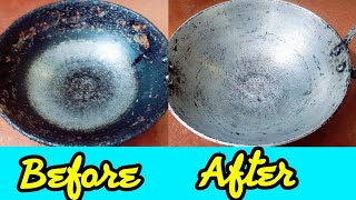 How to Clean Kadai Tips  Utensils Cleaning Hacks  Cook with Monika [upl. by Lemor969]