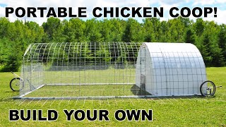 Build your own Portable Poultry Coop [upl. by Lletniuq230]