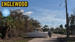 After Hurricane Milton Driving Through Englewood Florida [upl. by Ettennor]