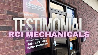 RCI Mechanicals Testimonial [upl. by Menis]