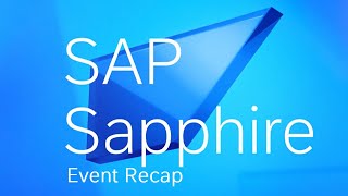 SAP Sapphire 2023 Experience the Full Event Recap [upl. by Nimajnab]