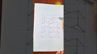 how to draw 3d drawings  easy drawingsshortvideo shortsvideo shorts 3d 3ddrawing shorts [upl. by Kerat15]