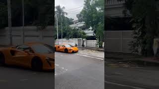 Mclaren spotted in Dhaka Bangladesh car shorts youtubeshorts mclaren dhaka gulshan bdcar [upl. by Sarchet269]