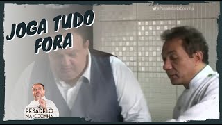 Jacquin se espanta com cozinha suja e manda jogar tudo fora  Pesadelo na Cozinha [upl. by Tsepmet]