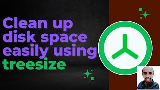 Clean up disk space easily using treesize app [upl. by Milli218]