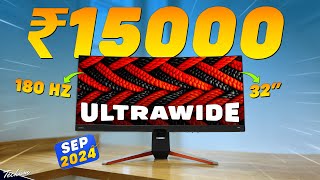 Top 5 Best Monitor Under 15000🔥Gaming Editing Productivity🔥Best Monitors Under 15000 In India 2024 [upl. by Eilojne]