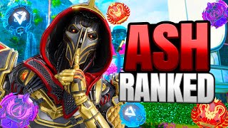 High Level Ash Ranked Gameplay  Apex Legends No Commentary [upl. by Rochester]