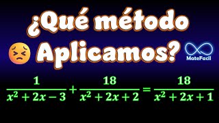 03 ¿Cómo se resuelve Ecuación de URSS factorizacion de denominador cambio de variable [upl. by Annayek]