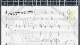 Helloween Eagle Fly Free GUITAR TAB [upl. by Liamsi497]