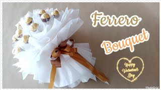 DIY Ferrero Rocher Bouquet Ep3  วิธีทำช่อเฟอร์เรโร่ 03 [upl. by Annoyed]