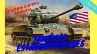 Tanques estadounidenses de la Segunda Guerra Mundial 1939 1945 [upl. by Eciruam]