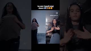 Rabiya wow good Nepali song dance 🩰🥰 [upl. by Nyrroc]